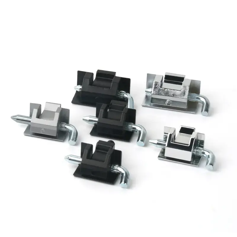 Clip-in pin electric cabinet hinge